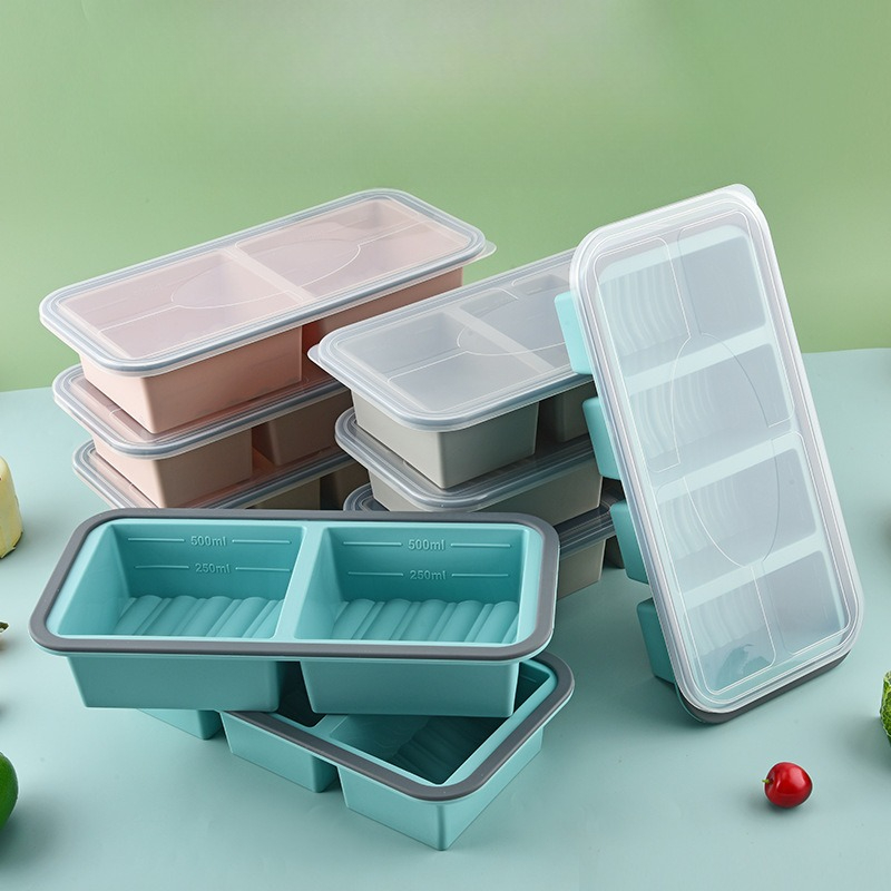 Meal Prep Rice - Souper Cubes, Et suyu, pirinç, artıklar