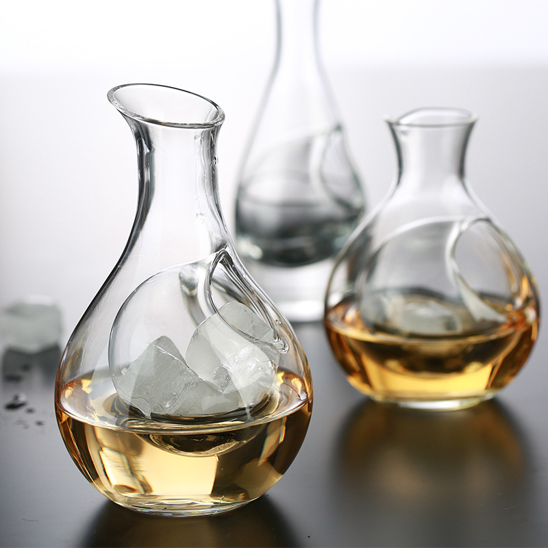 Glass Container Set - Ev Tipi Buzlu Şarap Soğutucu Seti