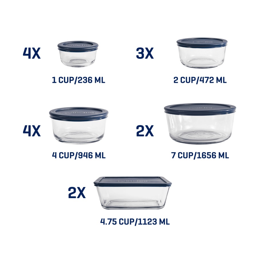 Cam Gıda Saklama Kapları, Sıkı - Glass Container Set incelemesi ve fiyatı