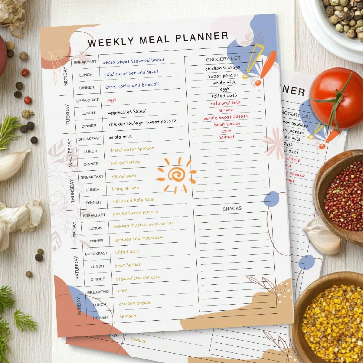 Buzdolabı için Haftalık Yemek  - Meal Prep Book incelemesi ve fiyatı