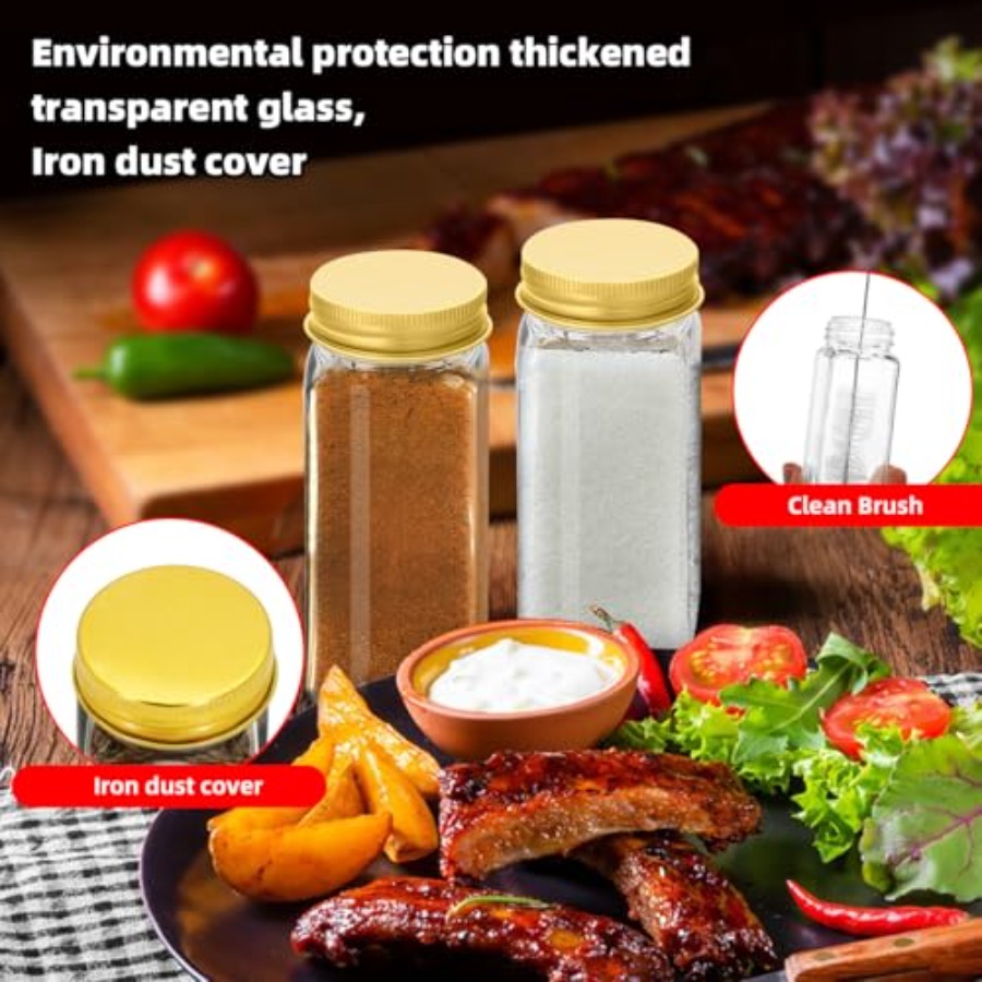 2 Adet 4oz Cam Baharat Kavanoz - Glass Container Set incelemesi ve fiyatı