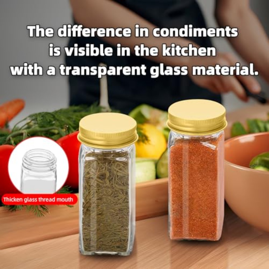 2 Adet 4oz Cam Baharat Kavanoz - Glass Container Set incelemesi ve fiyatı