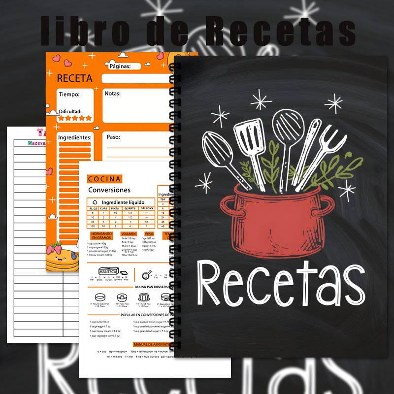 A5 İspanyol Tarif Defteri, Ev  - Meal Prep Book incelemesi ve fiyatı