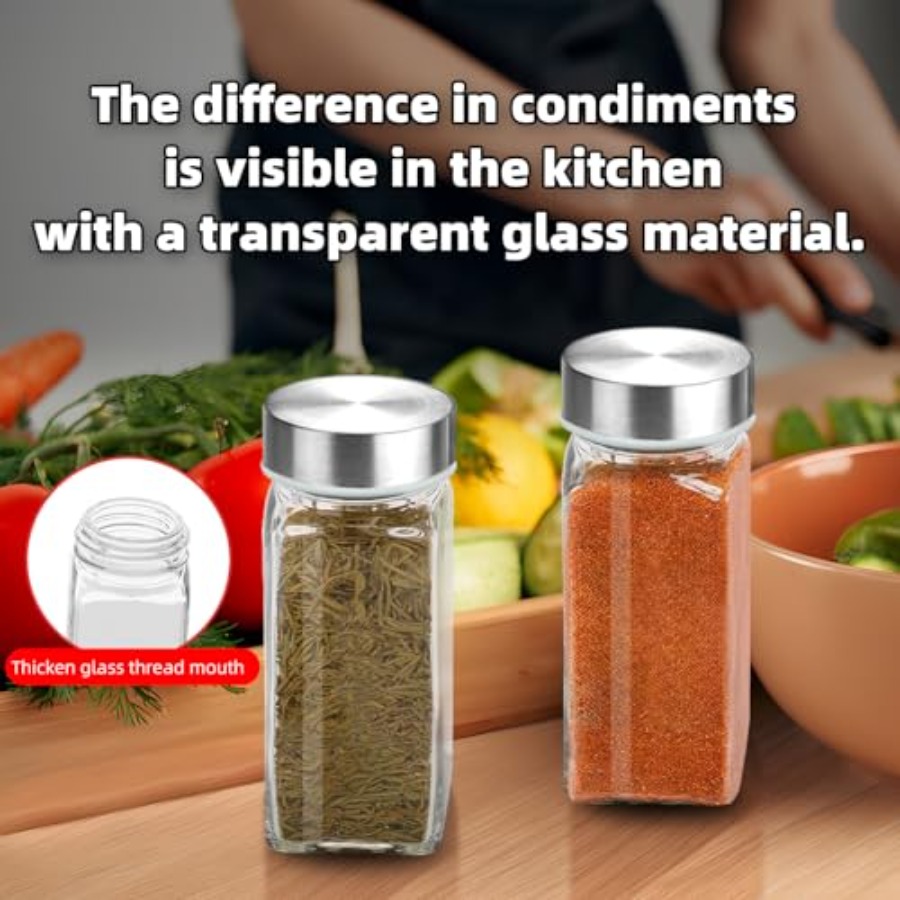 2 Adet 4oz Cam Baharat Kavanoz - Glass Container Set incelemesi ve fiyatı