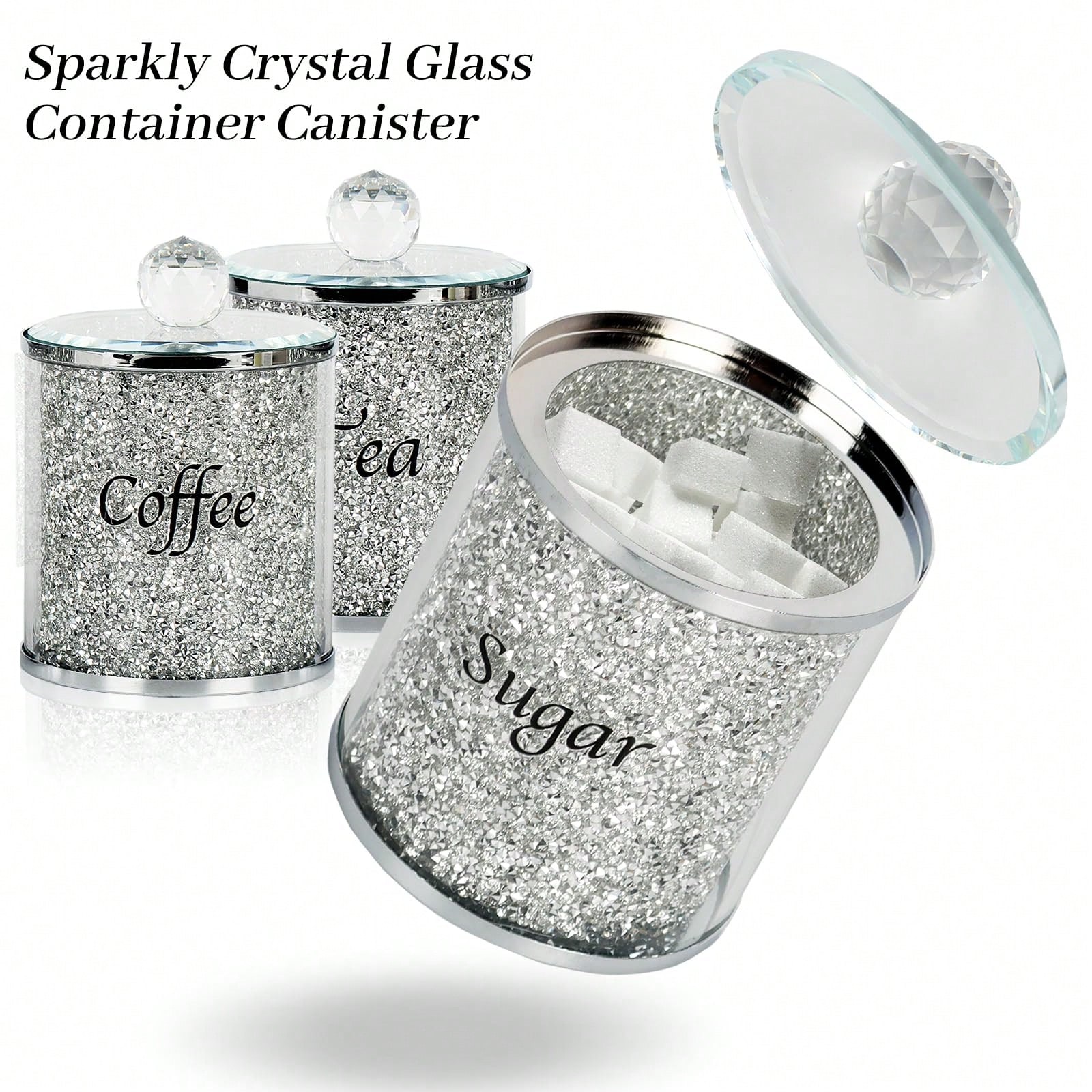 Kahve Şeker Çay Saklama Kabı S - Glass Container Set incelemesi ve fiyatı