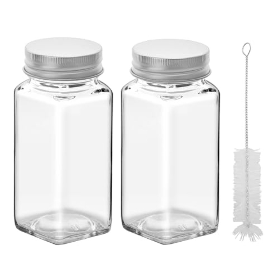 2 Adet 4oz Cam Baharat Kavanoz - Glass Container Set incelemesi ve fiyatı