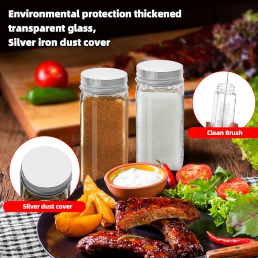 2 Adet 4oz Cam Baharat Kavanoz - Glass Container Set incelemesi ve fiyatı