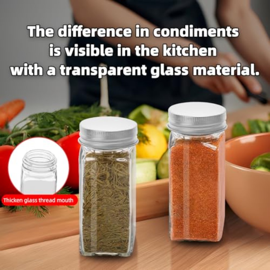 2 Adet 4oz Cam Baharat Kavanoz - Glass Container Set incelemesi ve fiyatı