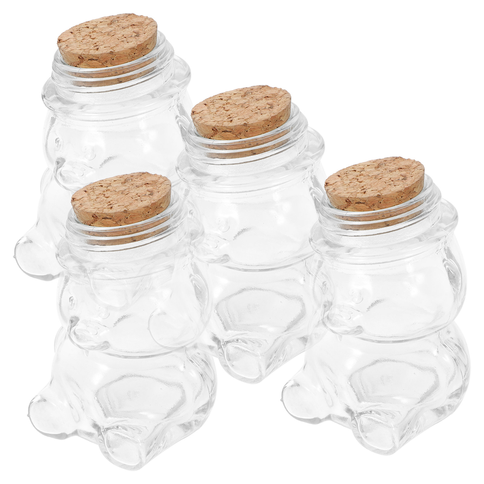 4 adet cam şeker kavanozu seti - Glass Container Set incelemesi ve fiyatı