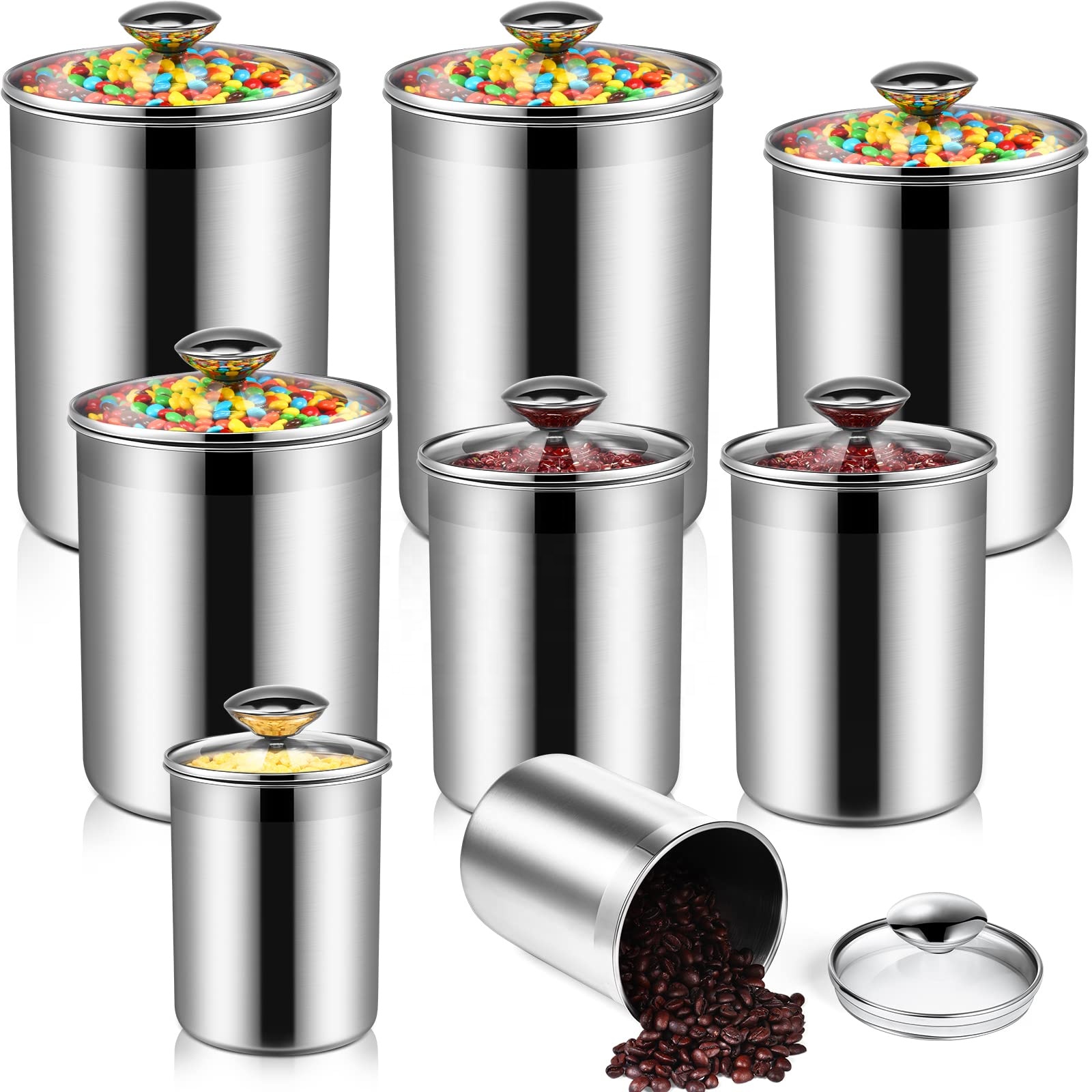 Gıda Saklama Kapları Çay Kahve - Glass Container Set incelemesi ve fiyatı