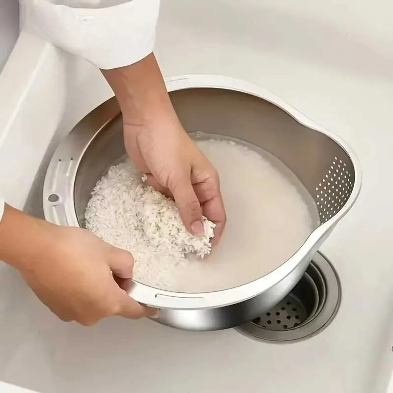 Paslanmaz Çelik Pirinç Yıkama  - Meal Prep Rice incelemesi ve fiyatı