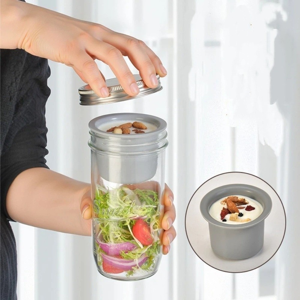 16/24 Oz Salata Cam Kavanozlar - Meal Prep Weekly incelemesi ve fiyatı