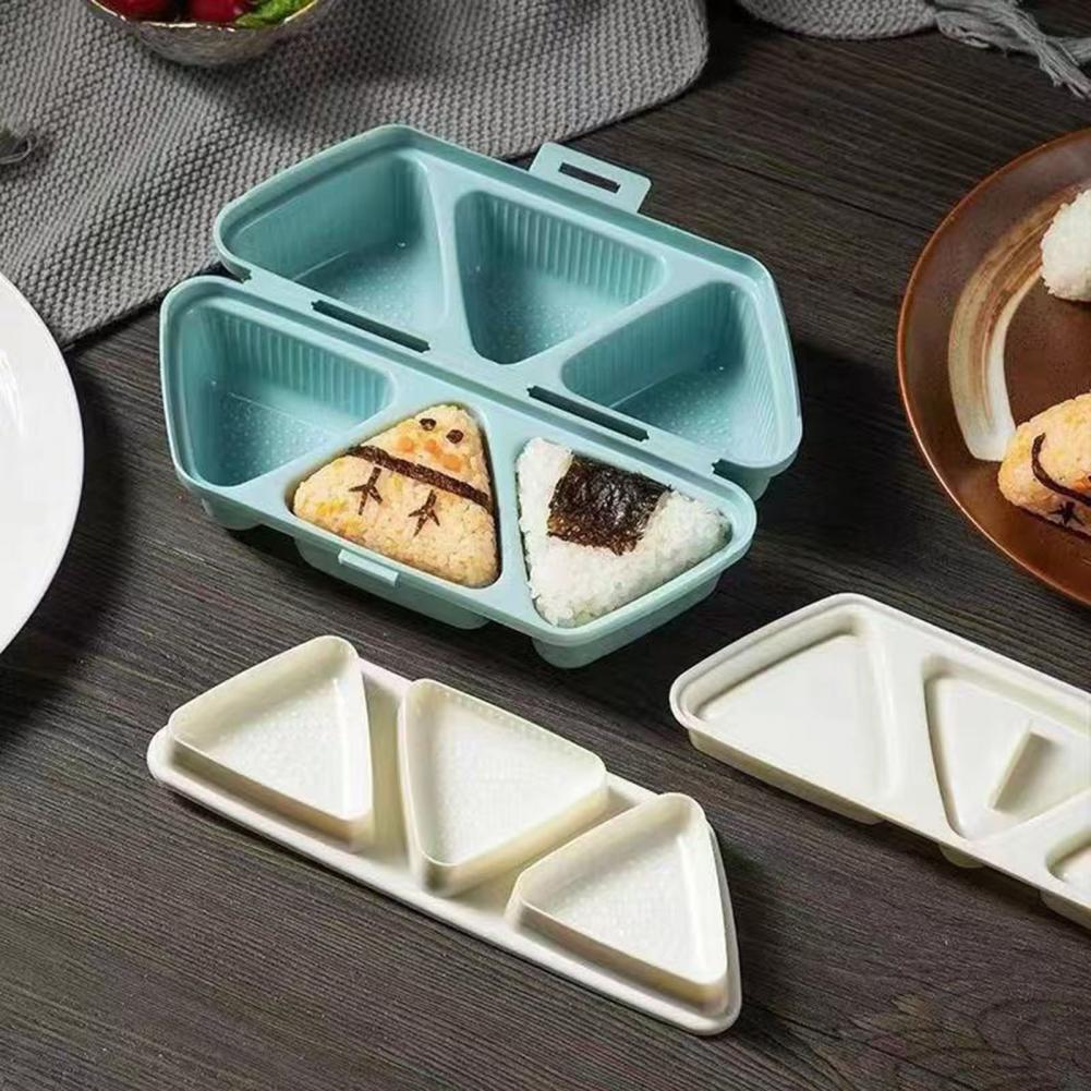 6 Bölmeli Üçgen Onigiri Kalıbı - Meal Prep Rice incelemesi ve fiyatı