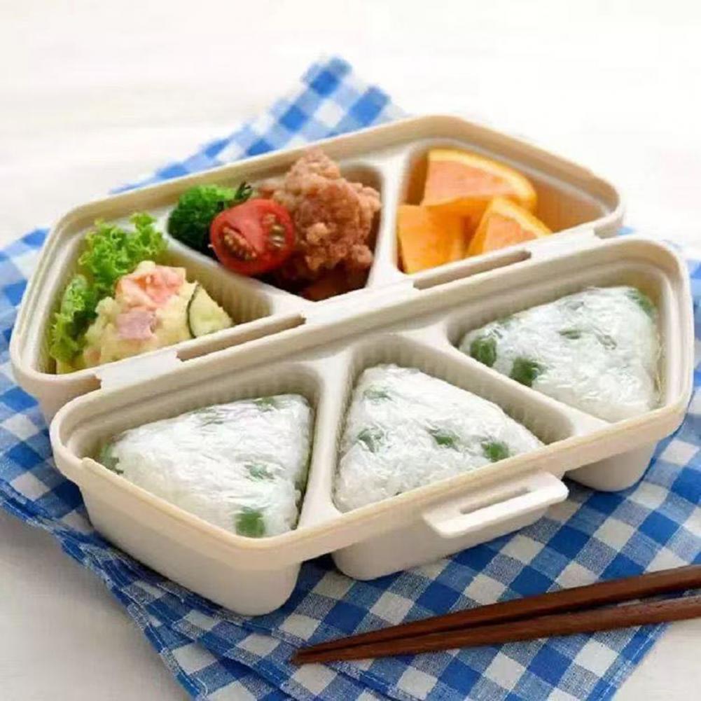6 Bölmeli Üçgen Onigiri Kalıbı - Meal Prep Rice incelemesi ve fiyatı