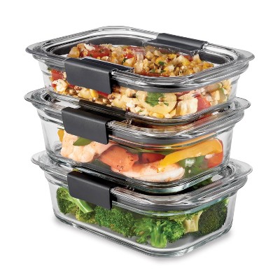 Rubbermaid 6'lı (3'lü Set) Bri - Glass Container Set incelemesi ve fiyatı
