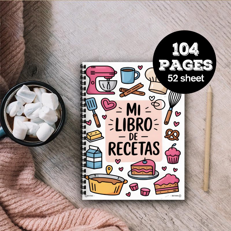 A5 İspanyol Tarif Defteri, Ev  - Meal Prep Book incelemesi ve fiyatı