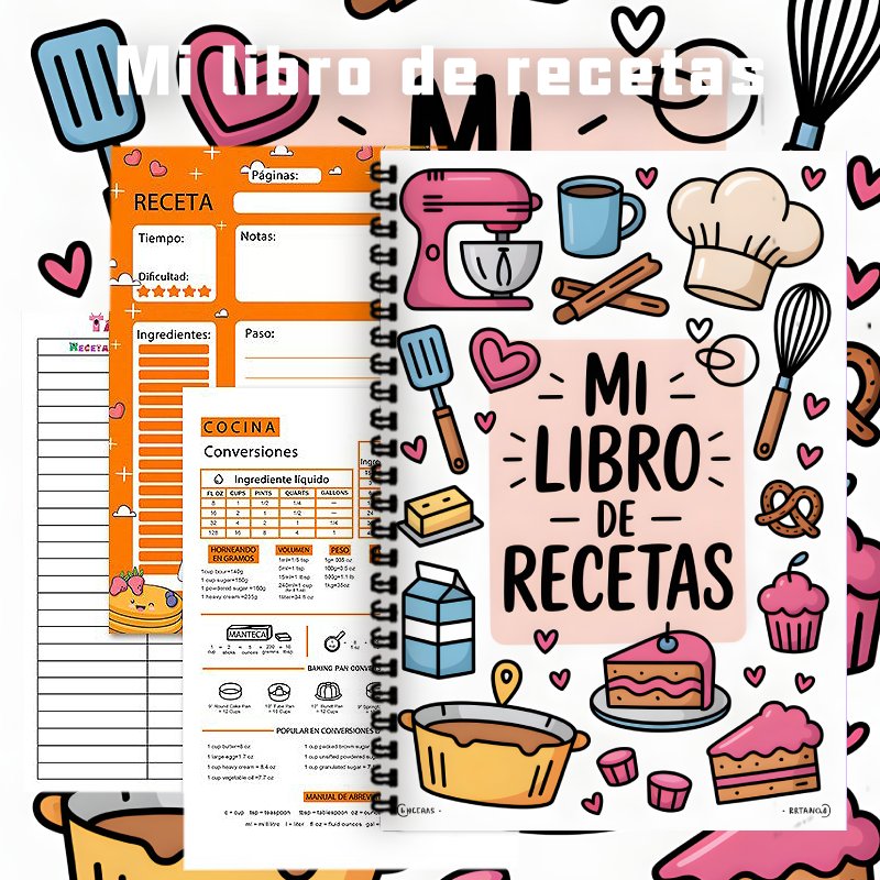 A5 İspanyol Tarif Defteri, Ev  - Meal Prep Book incelemesi ve fiyatı
